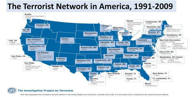 Terror network in US
